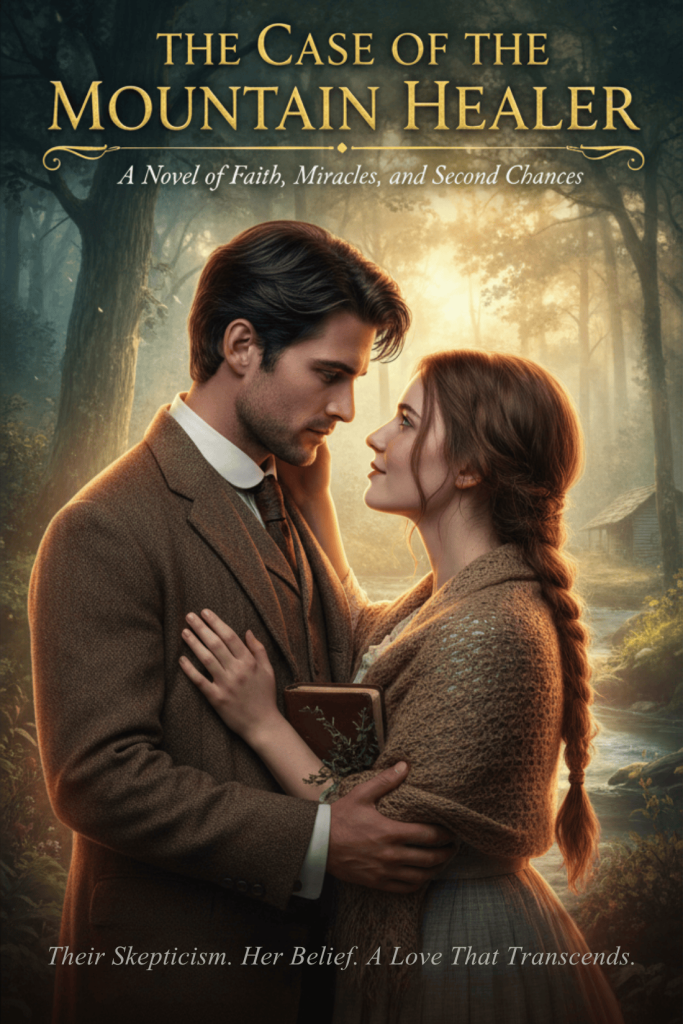 Book cover of The Case of the Mountain Healer; A novel of faith, miracles, and second changes.